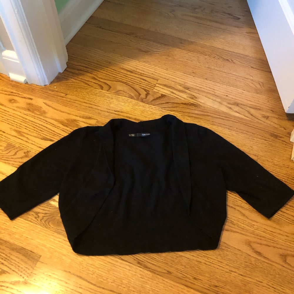 Black Half sweater